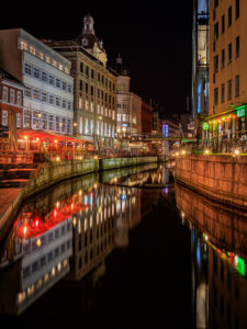 Aarhus Å - spejlingsbillede